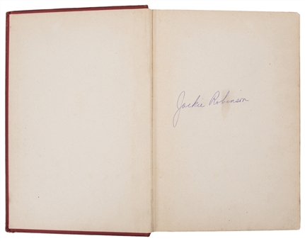 1948 Jackie Robinson Autographed "My Own Story" Book (PSA/DNA)
